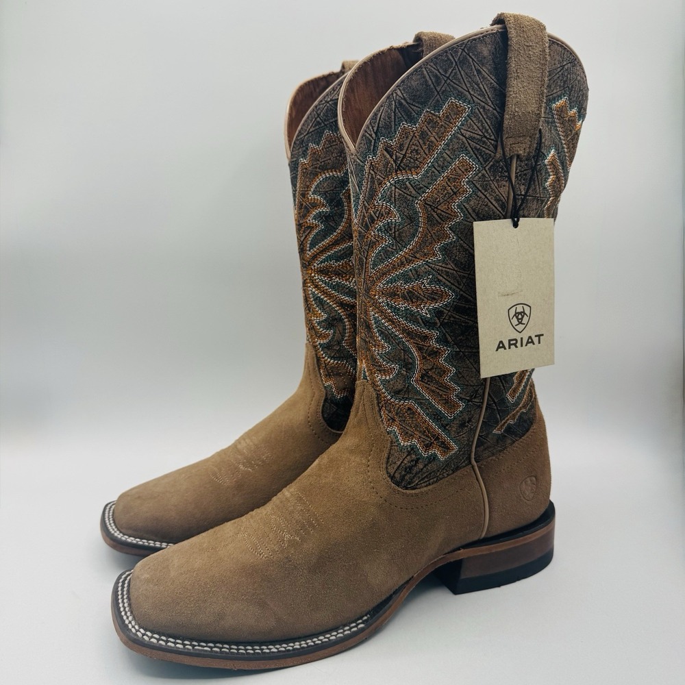 Ariat Sting Western Boots Men's Size 10 D Earth Brown Leather